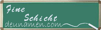 Fine Schicht Visitenkarte